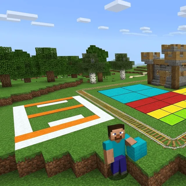 Minecraft Math Masters (Grades 3–4)